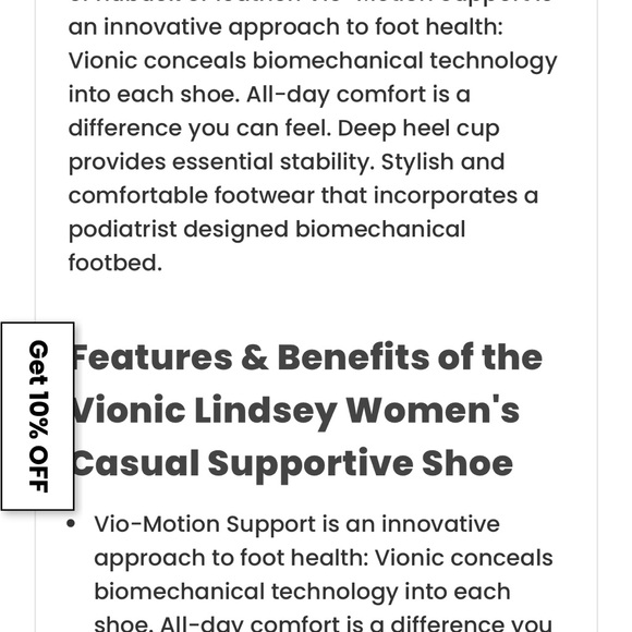 Vionic grey Nubuck tennies in grey Size 10 - Picture 4 of 7